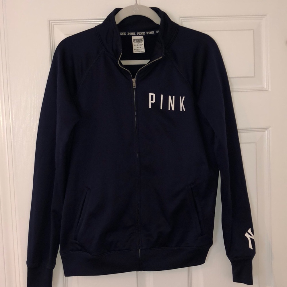 VS PINK New York Yankees Zip Up